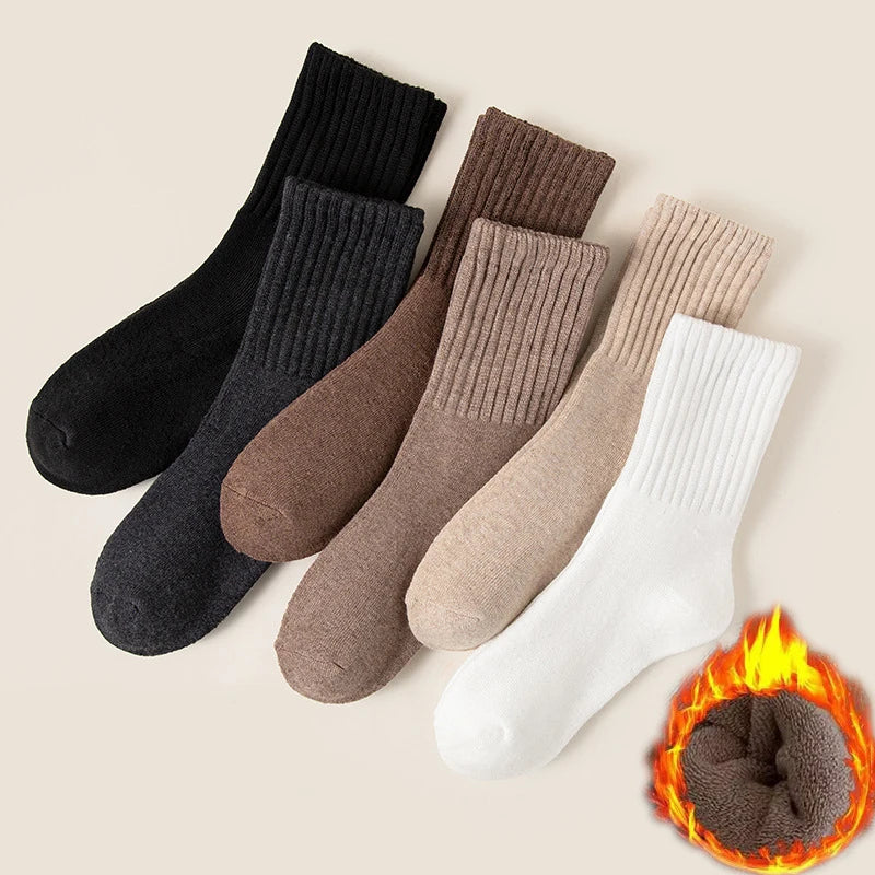 LuWE Cozy Lounge Socks - Coffee