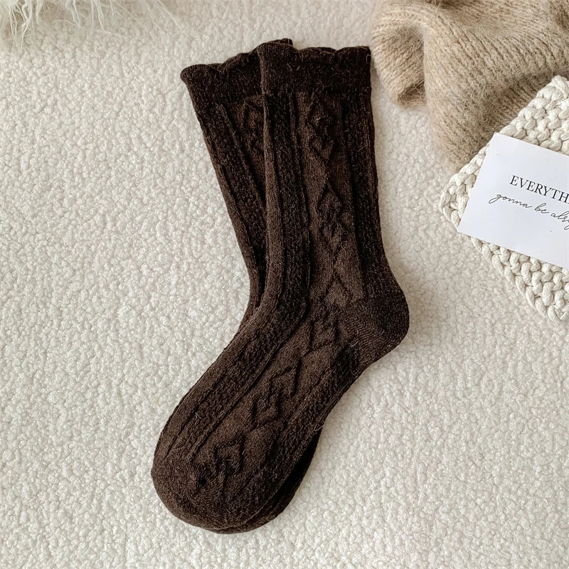 LuWe Woolen Comfort Knit Socks