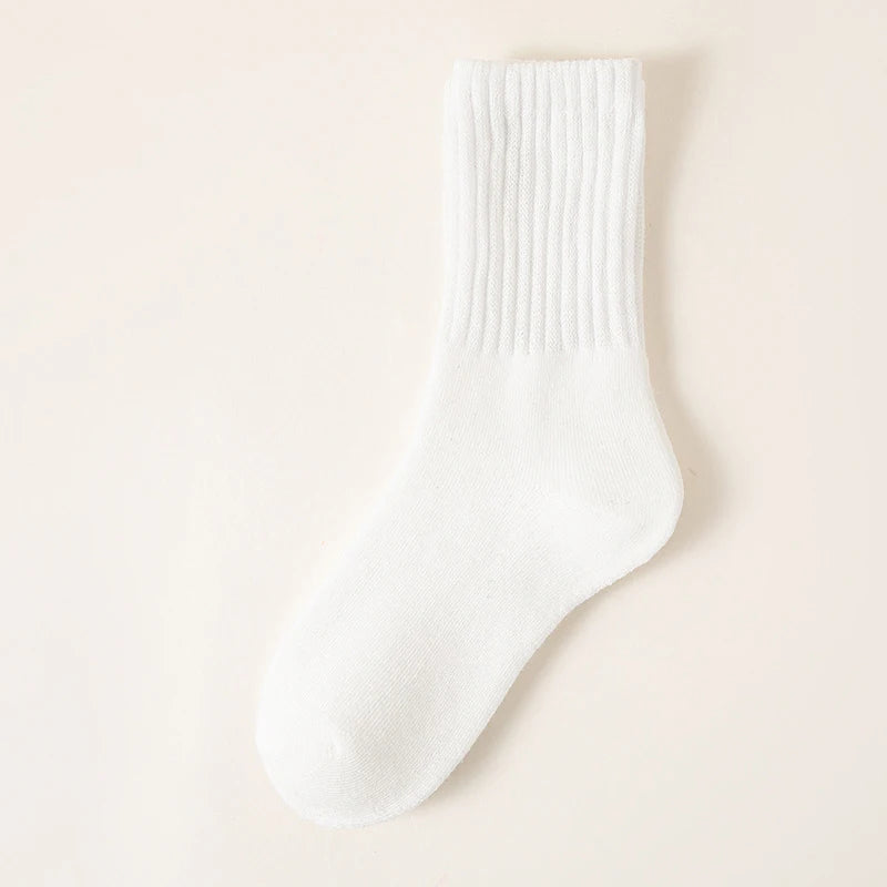LuWE Cozy Lounge Socks - White