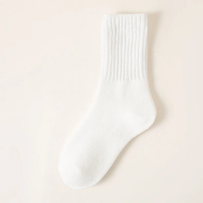 LuWE Cozy Lounge Socks - White