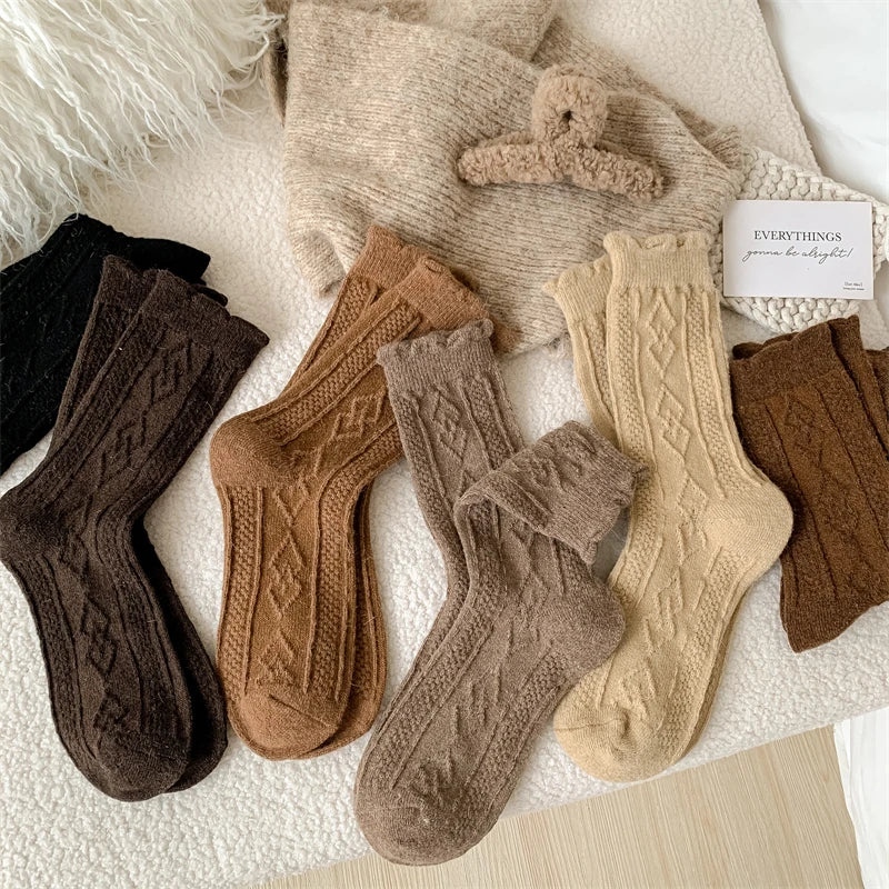 LuWe Woolen Comfort Knit Socks