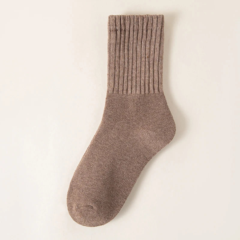 LuWE Cozy Lounge Socks - Mocha