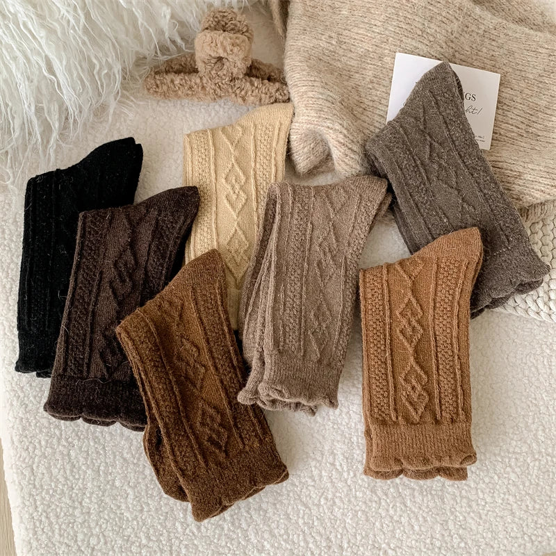 LuWe Woolen Comfort Knit Socks