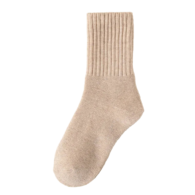 LuWE Cozy Lounge Socks - Beige