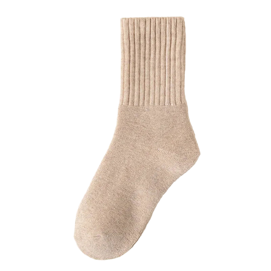 LuWE Cozy Lounge Socks - Beige