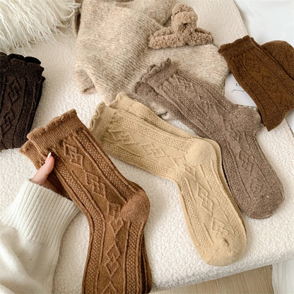 LuWe Woolen Comfort Knit Socks