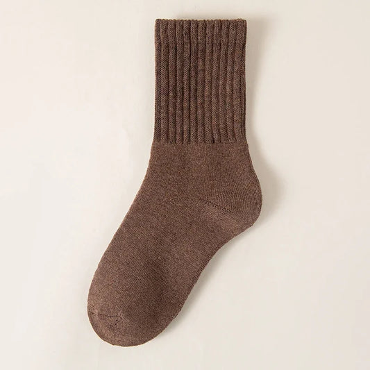 LuWE Cozy Lounge Socks - Coffee