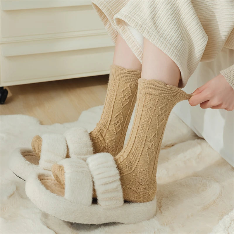 LuWe Woolen Comfort Knit Socks