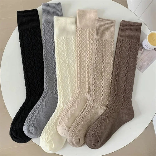LuWe Cozy Cable Knit Socks