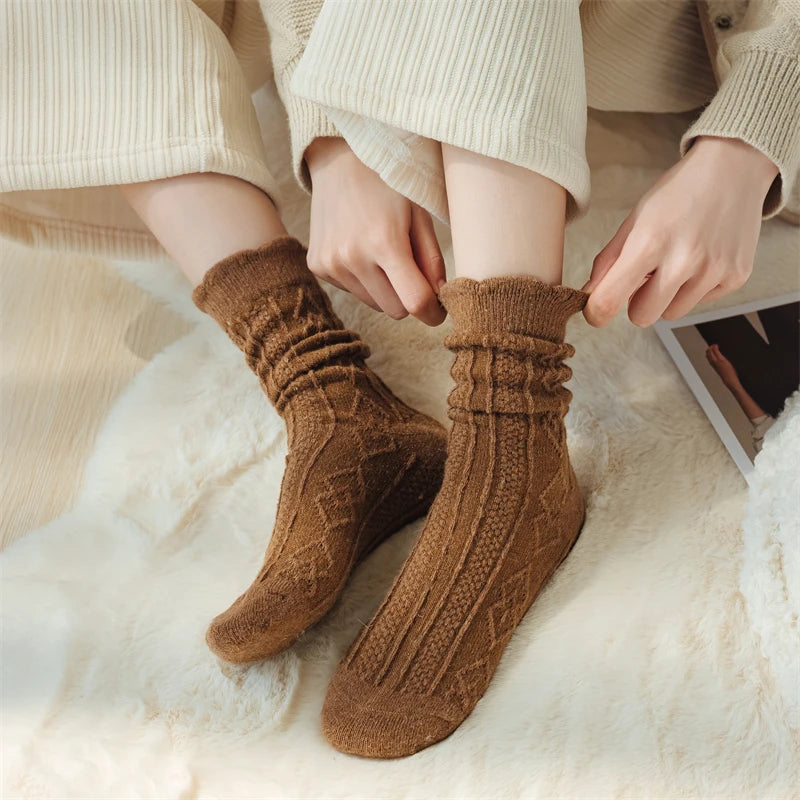 LuWe Woolen Comfort Knit Socks