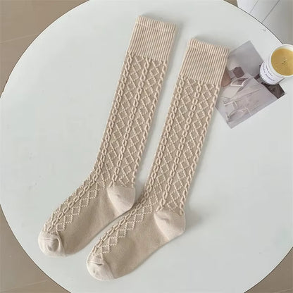 LuWe Cozy Cable Knit Socks