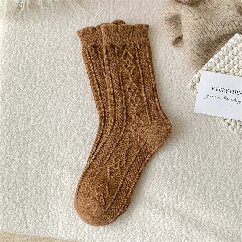 LuWe Woolen Comfort Knit Socks