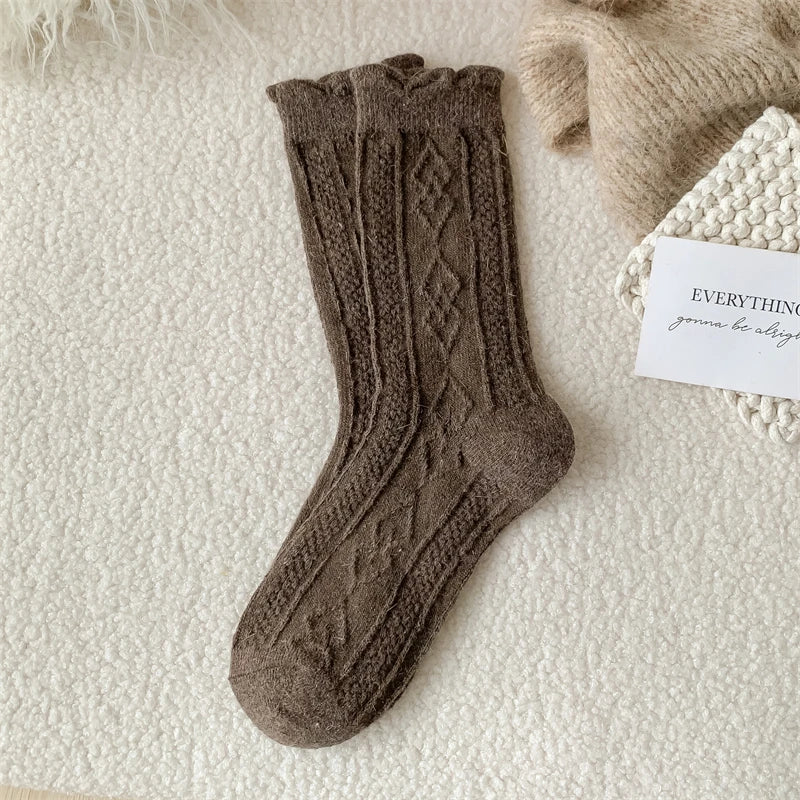 LuWe Woolen Comfort Knit Socks