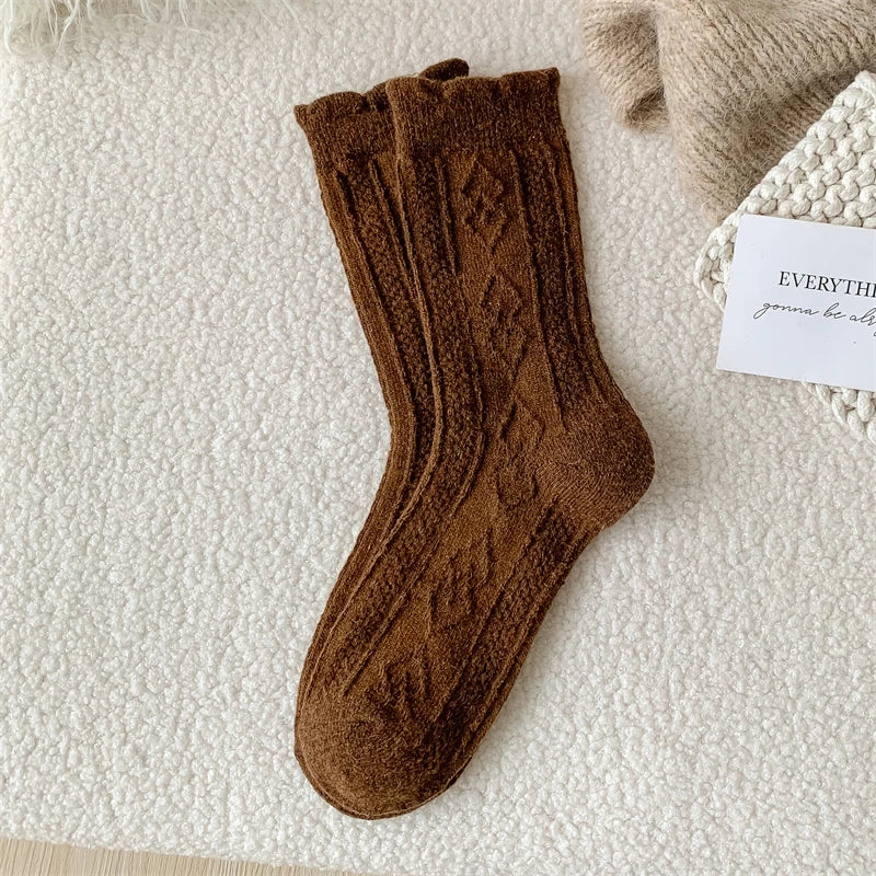 LuWe Woolen Comfort Knit Socks