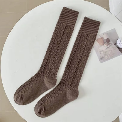 LuWe Cozy Cable Knit Socks